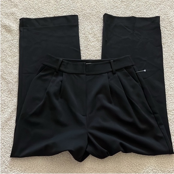 NEW Favorite Daughter The Favorite Pants Black
High Waist Wide Leg Size 6 - Picture 6 of 11